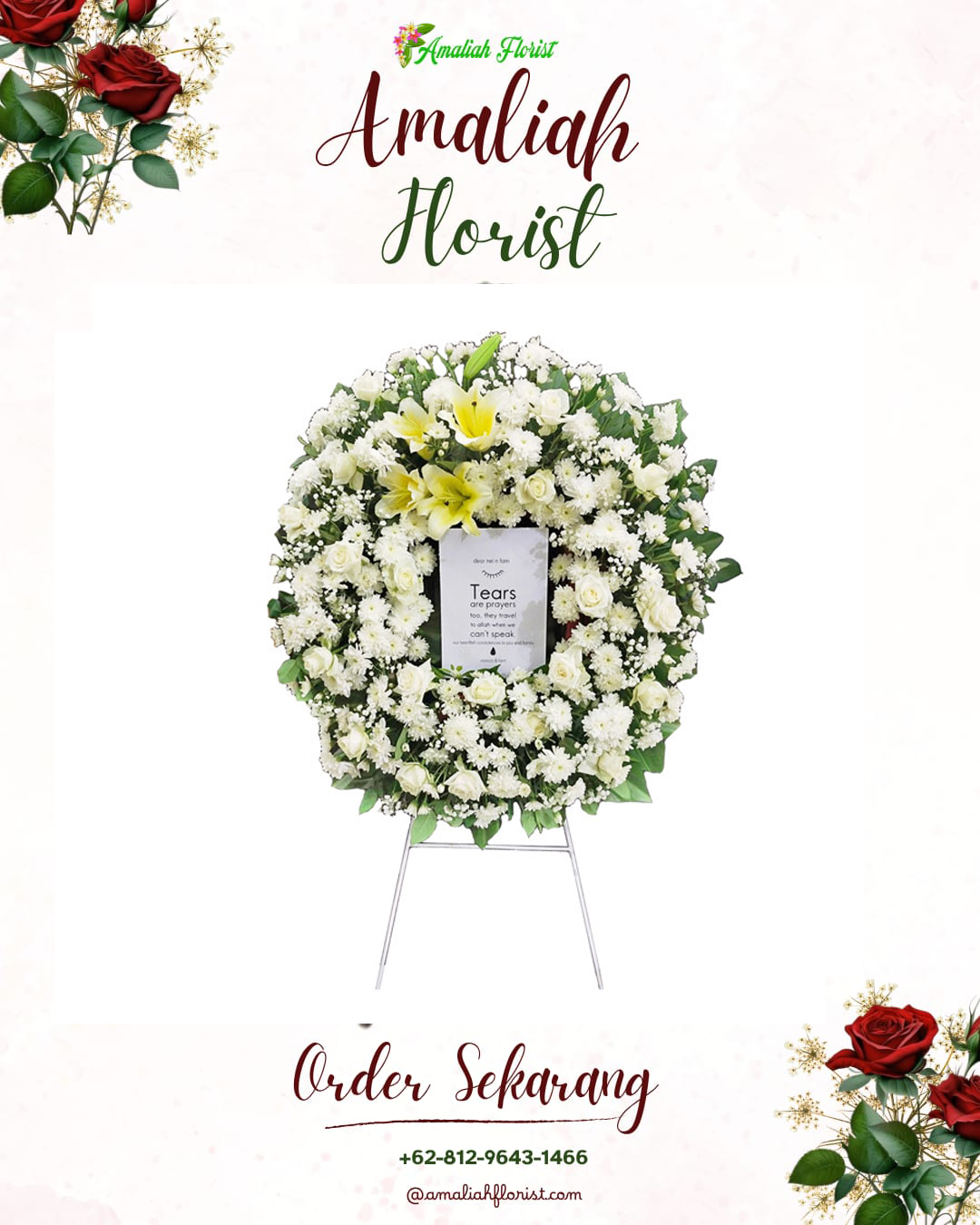 Krans Bunga Duka Tumpang